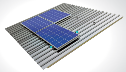 Pitched Roof Aluminum Mounting System